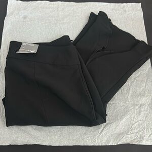 INC International Concepts Black Side Zip Pants NWT